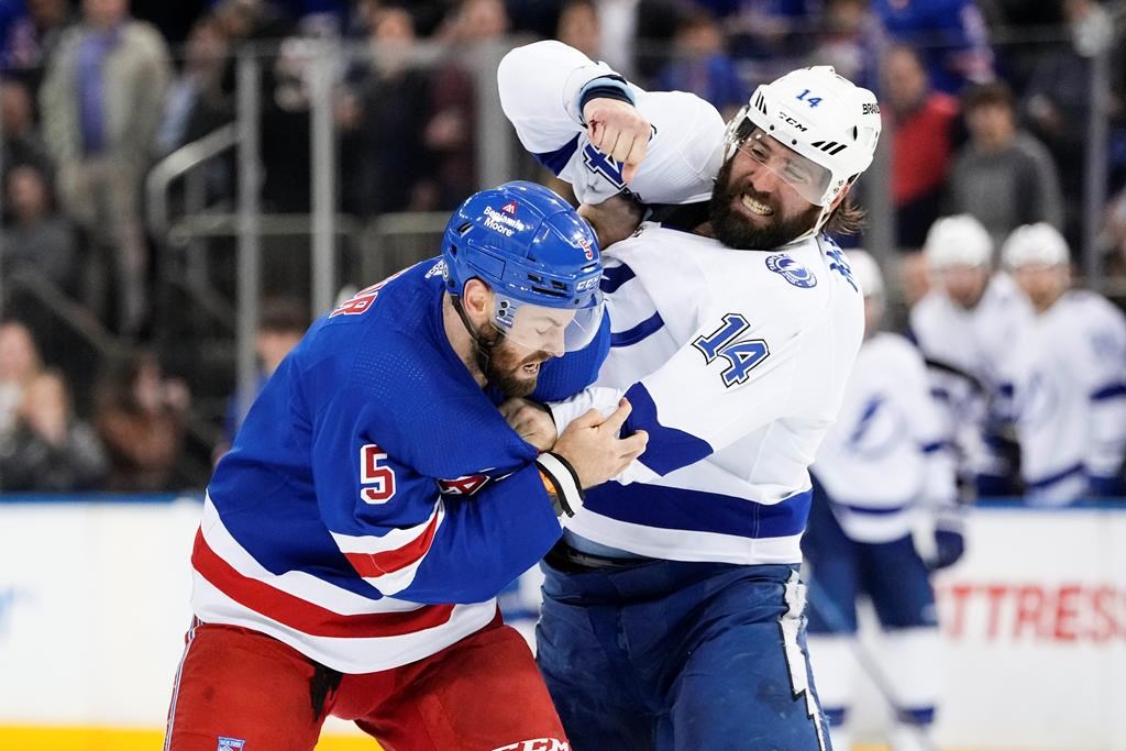 Kreider et Motte aident les Rangers à l’emporter 6-3 contre le Lightning