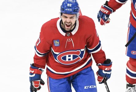 L’attaquant du Canadien Alex Belzile en nomination pour le trophée Masterton