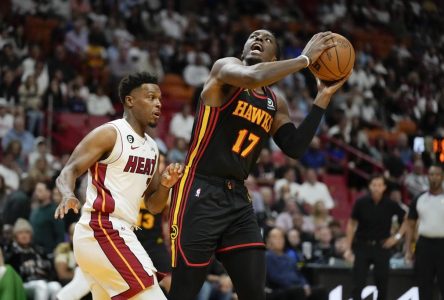 Les Hawks battent le Heat 116-105 et mettent la main sur la septième place