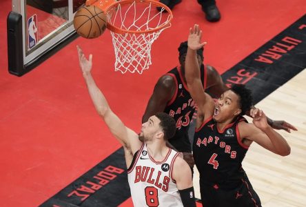 NBA: Les Raptors subissent une défaite de 109-105 face aux Bulls et sont éliminés