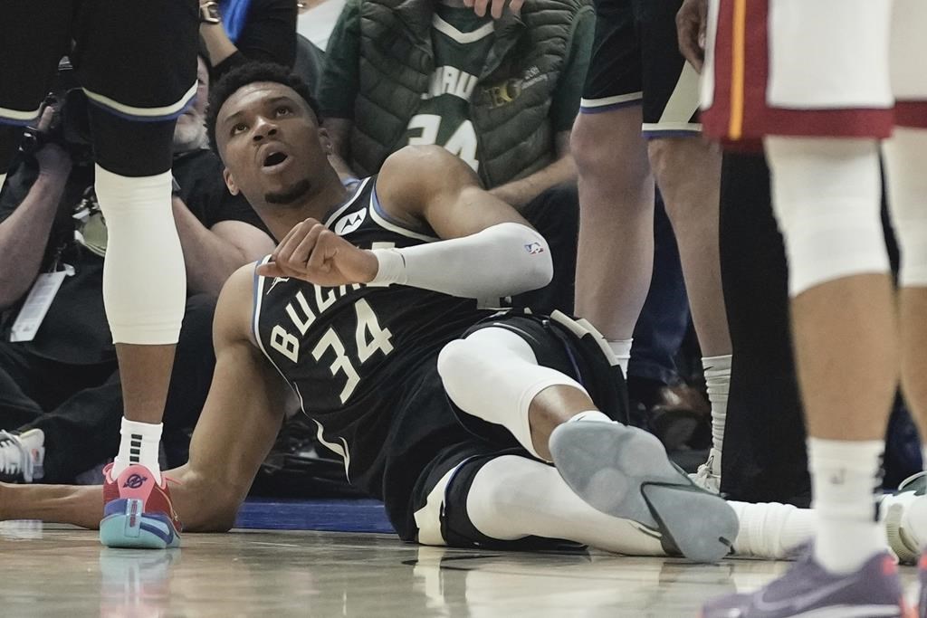 Antetokounmpo est un cas incertain en vue du 3e match de la série contre le Heat