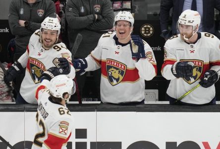 Les Panthers envoient un message aux Bruins avec une victoire de 6-3