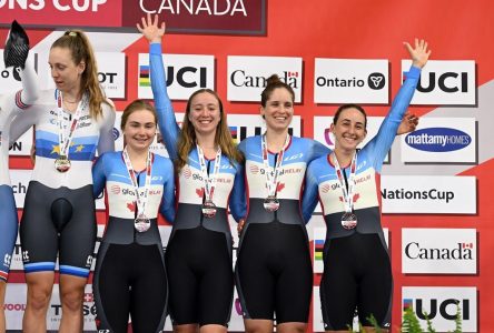 Une médaille en poursuite qui pourrait s’avérer de bon augure pour le Canada