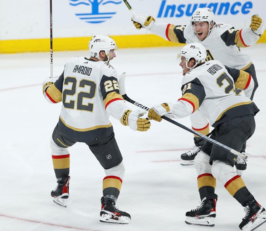 Les Golden Knights victorieux en deuxième prolongation, à Winnipeg