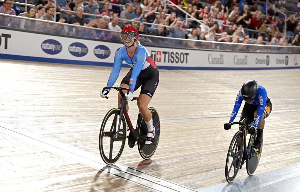 Sprint: Kelsey Mitchell gagne l’or; Lauriane Genest se ménage pour le keirin