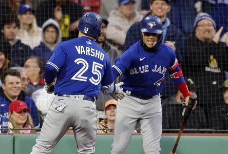 Un 5e gain consécutif pour les Red Sox, 8 à 3 contre les Blue Jays