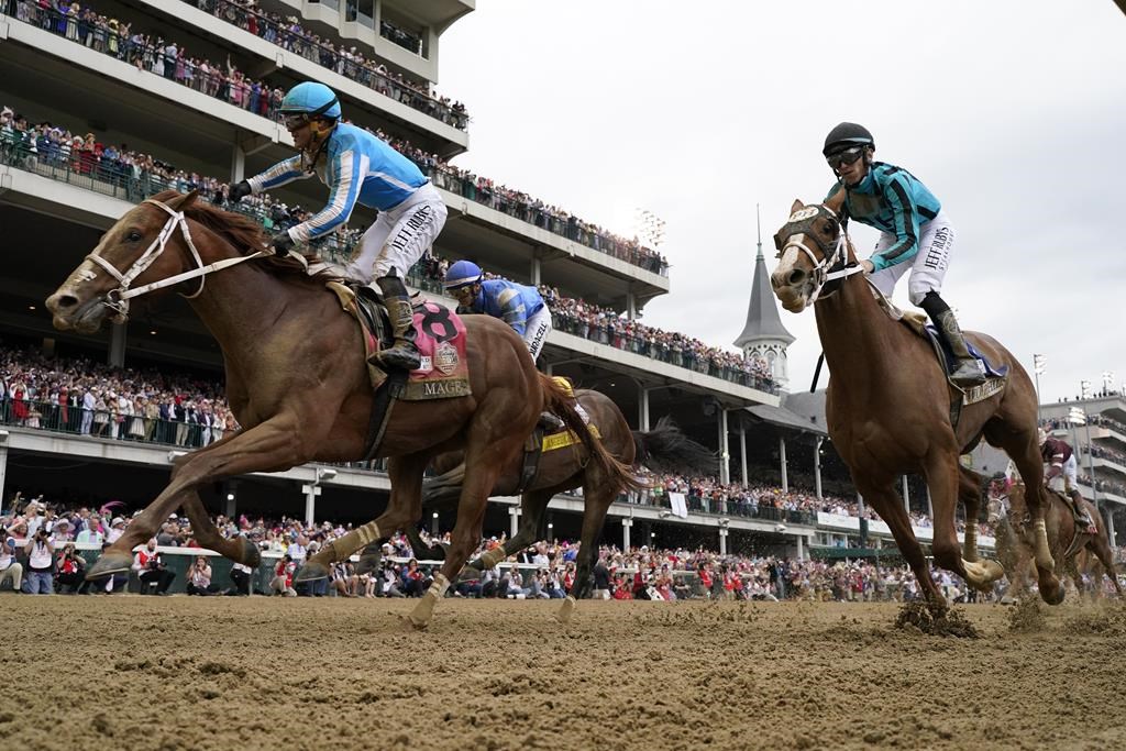 Mage, le gagnant du Derby du Kentucky, sera sur la ligne de départ au Preakness