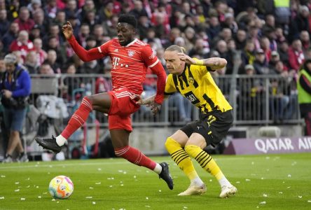 Le Canadien Alphonso Davies est nommé sur l’équipe d’étoiles de la Bundesliga