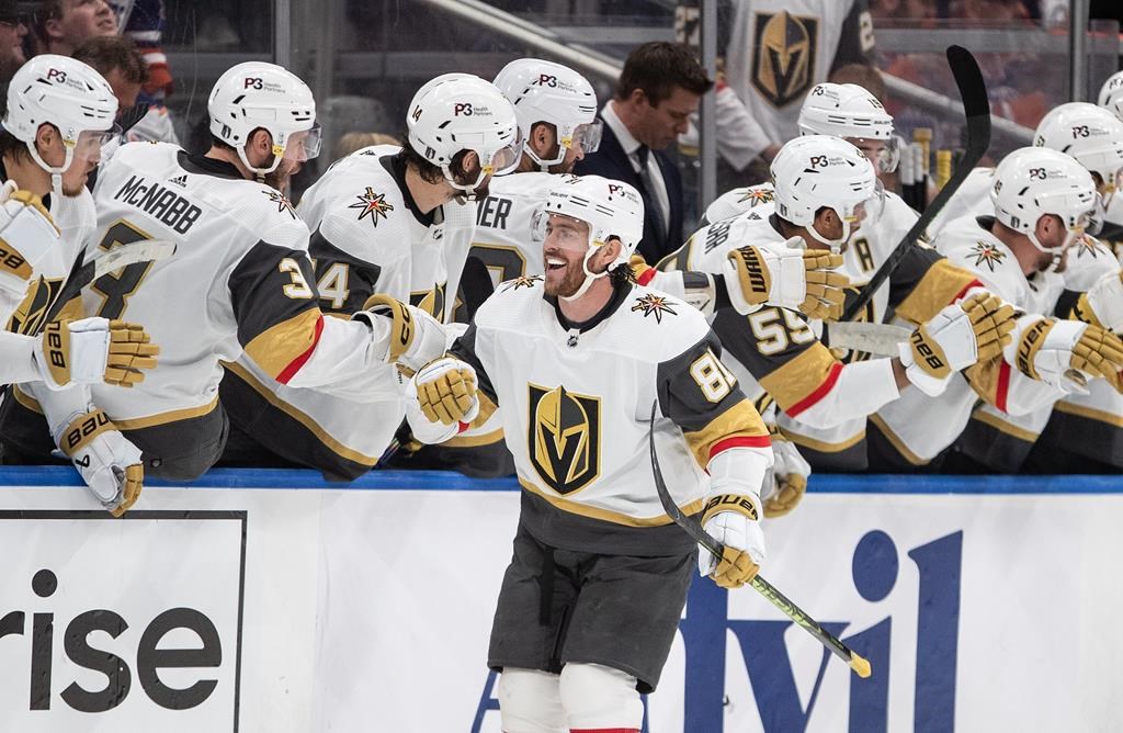 Marchessault assomme les Oilers avec un tour du chapeau au 2e vingt, à Edmonton