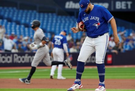 Les Blue Jays de Toronto s’inclinent 7-4 contre les Yankees de New York