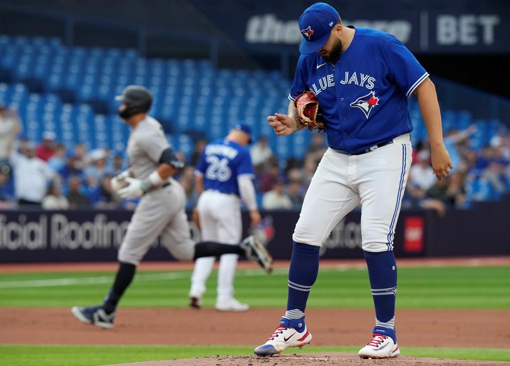 Les Blue Jays de Toronto s’inclinent 7-4 contre les Yankees de New York