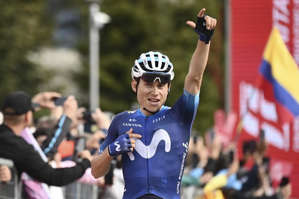 Einer Rubio gagne la 13e étape du Tour d’Italie; Geraint Thomas reste en tête