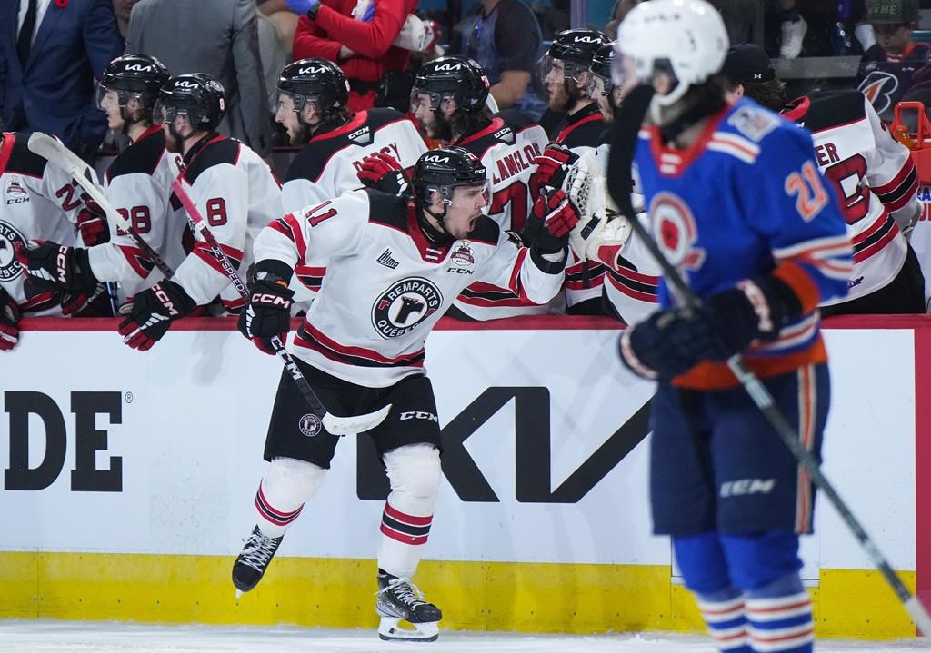 Nerveux en début de match, les joueurs des Remparts ont pris leurs aises au 2e vingt