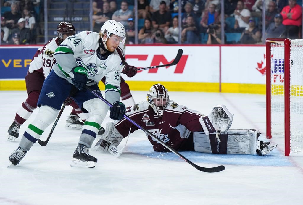 Un tour du chapeau pour Kyle Crnkovic, des Thunderbirds de Seattle