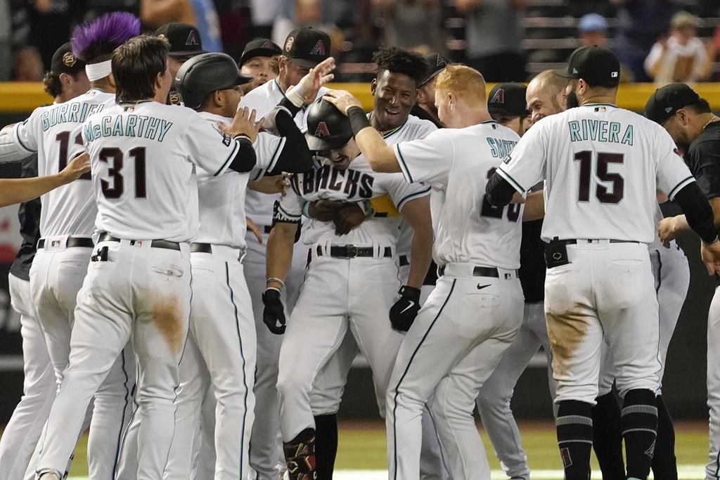 Les Diamondbacks atteignent le sommet de leur section, à égalité avec les Dodgers