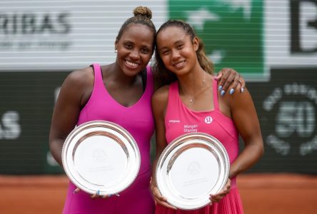 Leylah Fernandez et Taylor Townsend perdent le double féminin à Roland-Garros