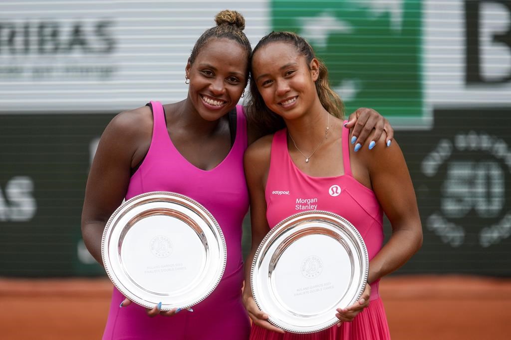 Leylah Fernandez et Taylor Townsend perdent le double féminin à Roland-Garros