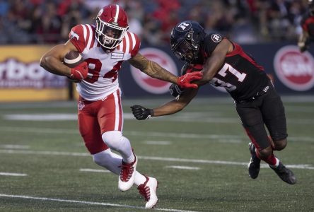 Les Stampeders de Calgary battent le Rouge et Noir d’Ottawa 26-15