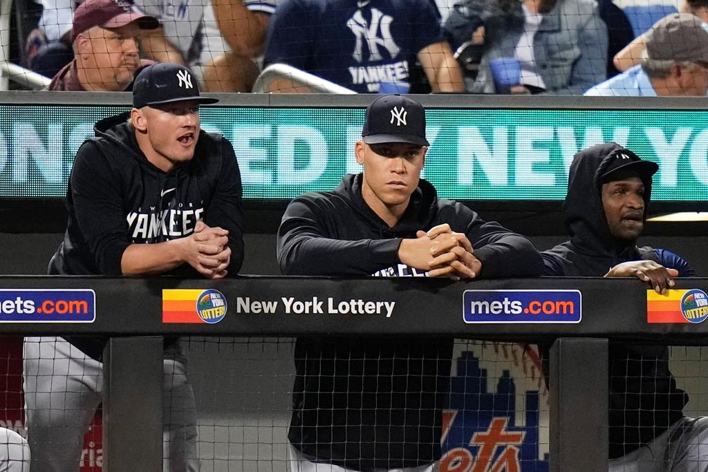 Yankees: l’orteil d’Aaron Judge répond bien aux traitements; pas de retour imminent