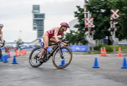 Potter décroche la première place, Legault termine 40e au triathlon de Montréal