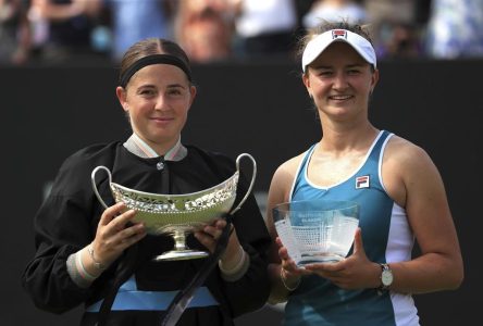 Classique de Birmingham: Ostapenko s’impose en deux sets face à Krejcikova