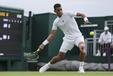 Félix Auger-Aliassime est éliminé dès la première ronde à Wimbledon