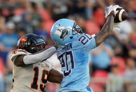 Les Argonauts demeurent invaincus en trois matches en battant les Lions, 45-24