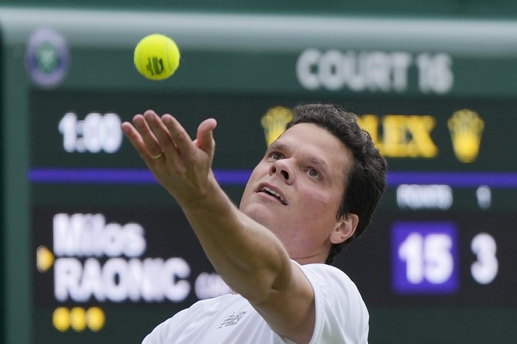 Raonic défait Novak, signe sa première victoire à Wimbledon depuis 2019