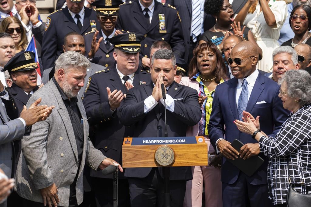 Edward Caban devient le premier chef latino-américain de la police de New York