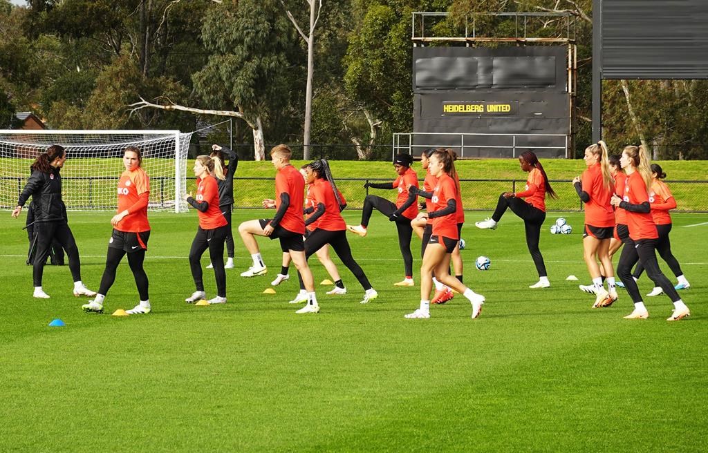 Les Canadiennes sont optimistes à l’aube de leur premier match en Coupe du monde