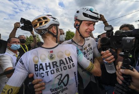 Matej Mohoric gagne la 19e étape du Tour de France, Hugo Houle termine au 16e rang