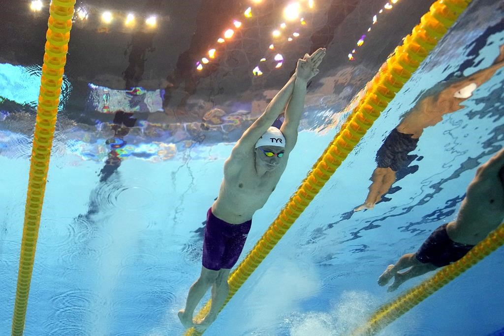 400 m QNI: le Français Leon Marchand brise une marque de Michael Phelps