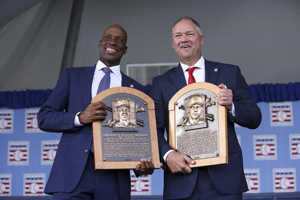 Scott Rolen et Fred McGriff sont officiellement intronisés au Temple de la renommée