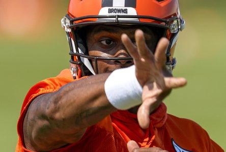 Le quart des Browns de Cleveland Deshaun Watson a progressé depuis sa suspension