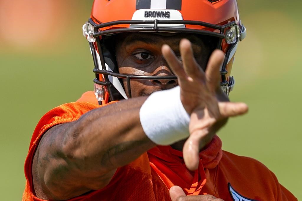 Le quart des Browns de Cleveland Deshaun Watson a progressé depuis sa suspension