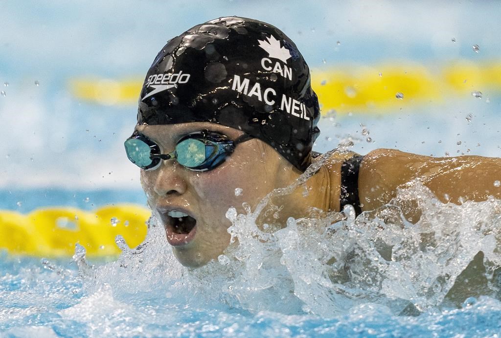 Maggie Mac Neil décroche l’argent au 100 m papillon aux Mondiaux aquatiques