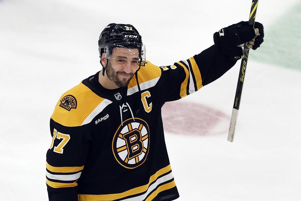 Patrice Bergeron annonce sa retraite après 19 saisons avec les Bruins