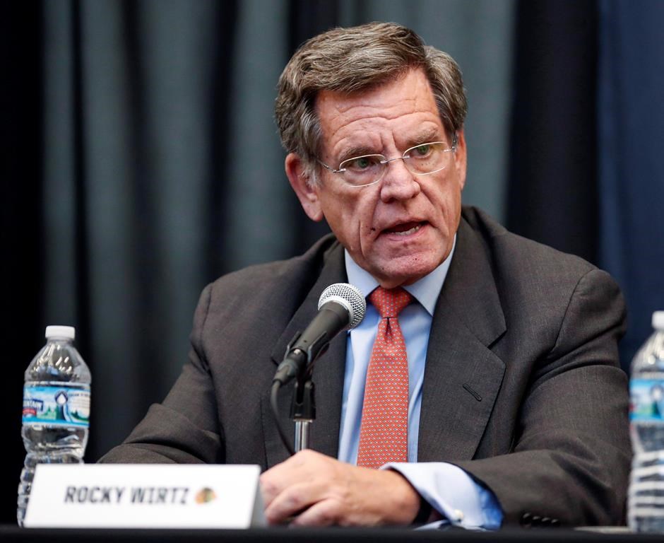 Le propriétaire des Blackhawks Rockwell «Rocky» Wirtz est décédé