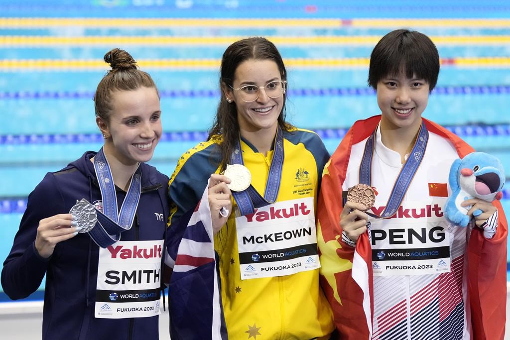 Ledecky brille aux Mondiaux aquatiques, un 4e podium pour les nageurs canadiens