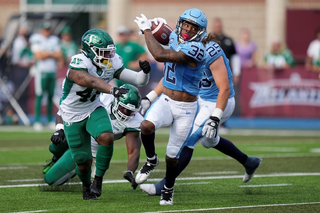 Les Argonauts battent les Roughriders 31-13 et gagnent un sixième match de suite