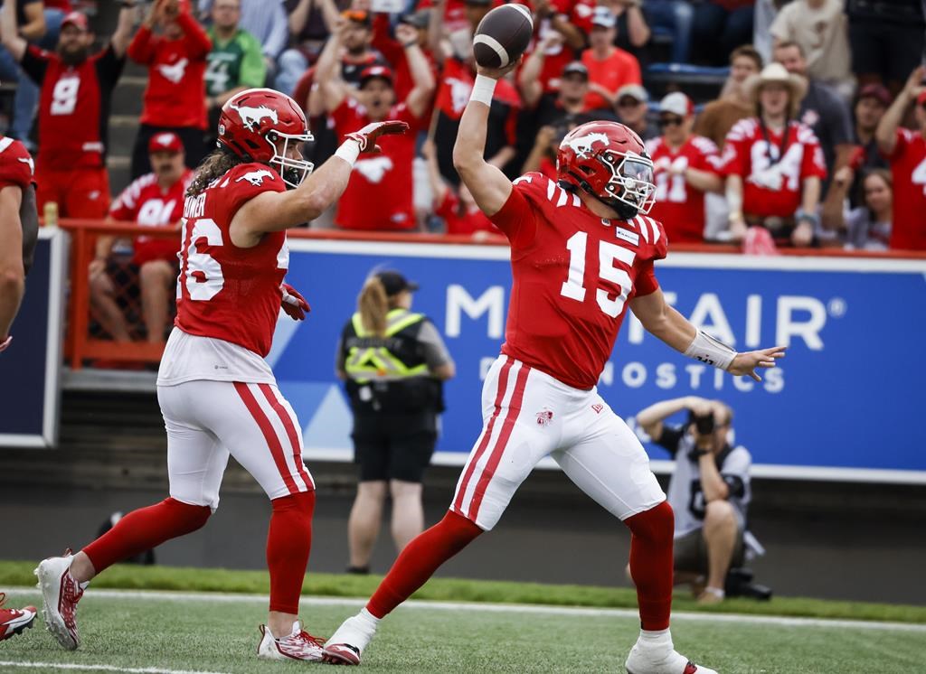 Les Stampeders freinent les Argonauts 20-7 et gagnent un premier match à domicile