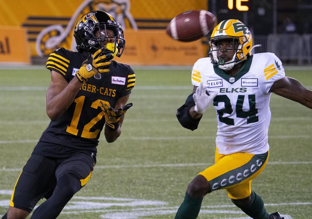 Un premier gain cette saison pour les Elks, victoire de 24-10 contre les Tiger-Cats