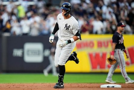 Un premier match de trois circuits dans les grandes ligues pour Aaron Judge