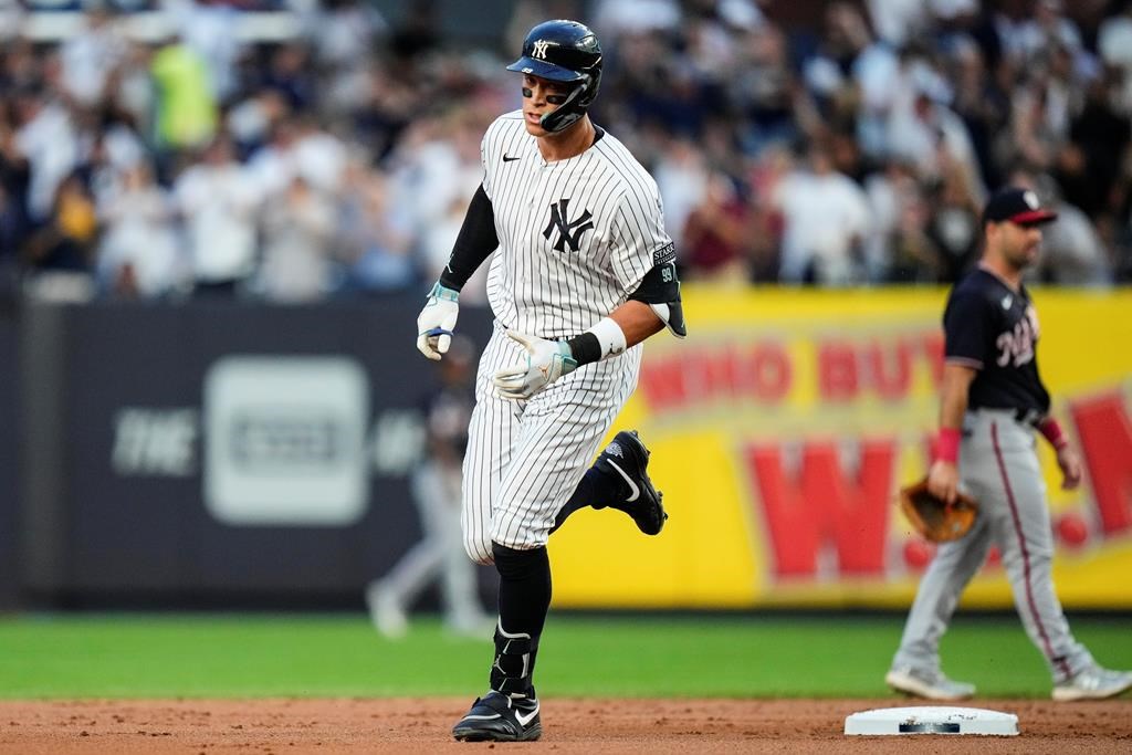 Un premier match de trois circuits dans les grandes ligues pour Aaron Judge