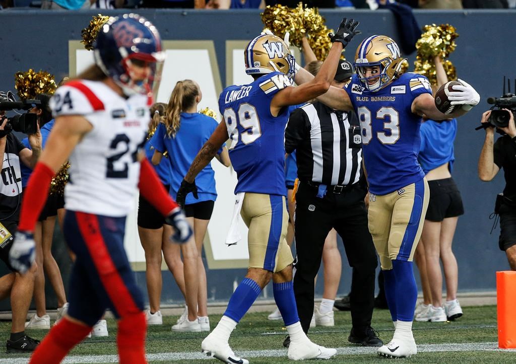 Les Alouettes défaits 47-17 par Zach Collaros et les Blue Bombers