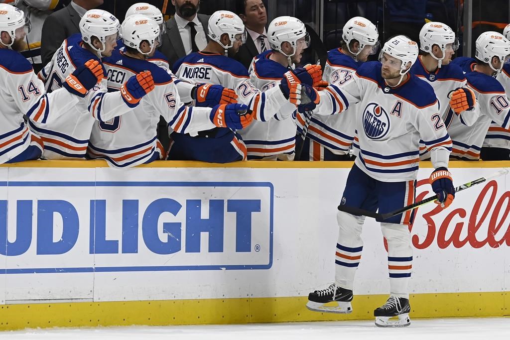 Draisaitl obtient quatre points dans une victoire de 6-1 des Oilers à Nashville