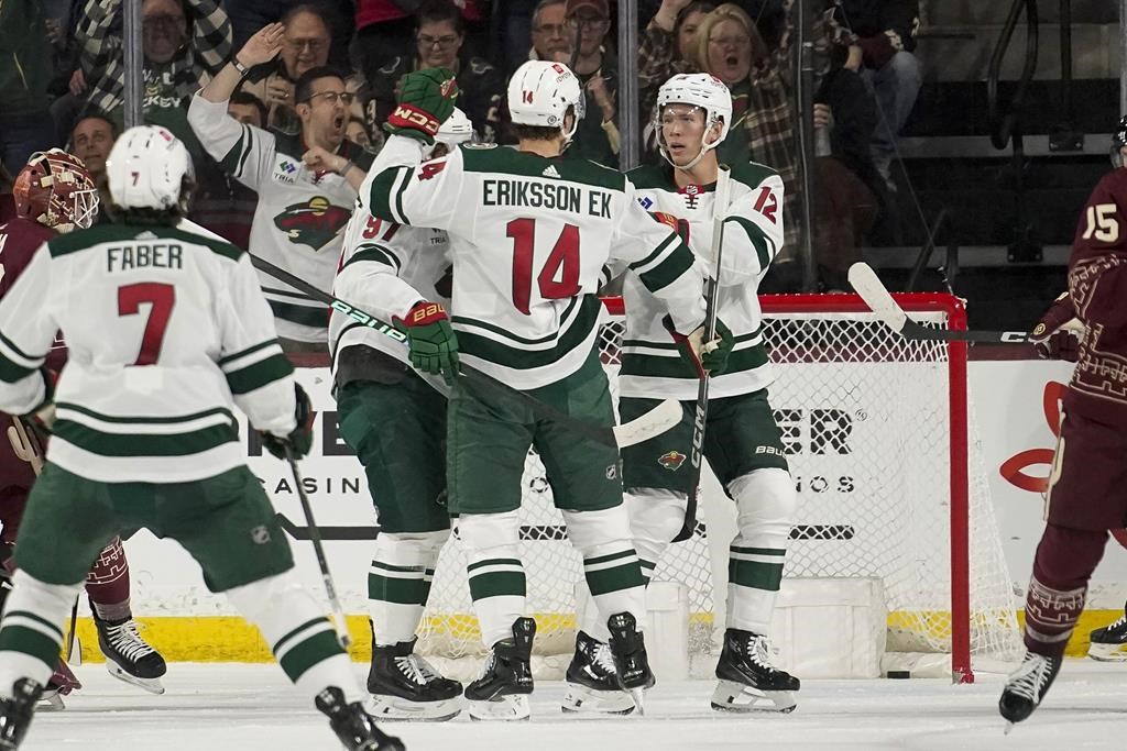 Le Wild bat les Coyotes 3-1 pour signer une quatrième victoire de suite