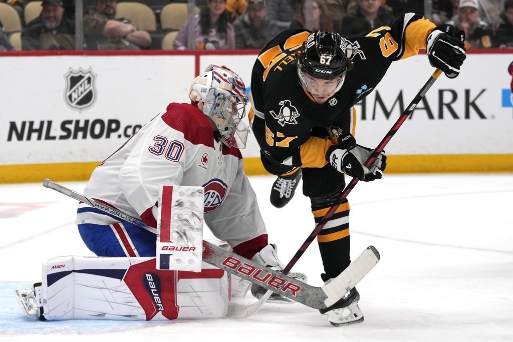 Les Penguins marquent deux fois en 21 secondes et battent le Canadien 4-1