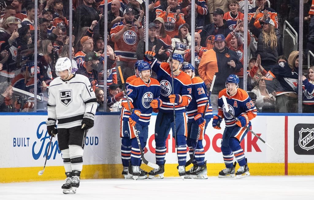 Les Oilers mettent fin à leur série de défaites en l’emportant 4-2 contre les Kings