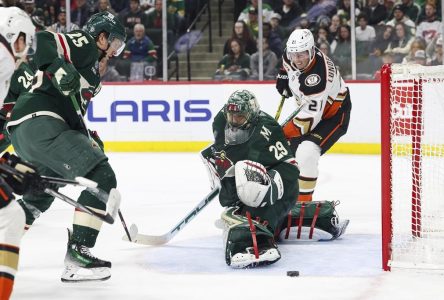 Un 75e blanchissage en carrière pour Marc-André Fleury, le Wild défait les Ducks 2-0